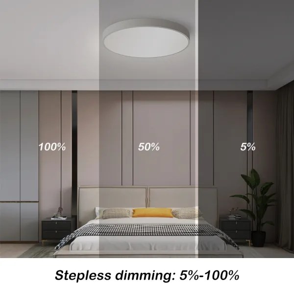 Brilagi-LED Lampada dimmerabile POOL SMART LED/48W/230V 3000-6000 40 cm+DO bianc