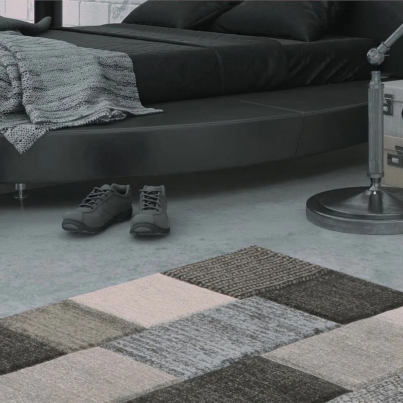 Tappeto Textures in polipropilene marrone L 300 x L 200 cm