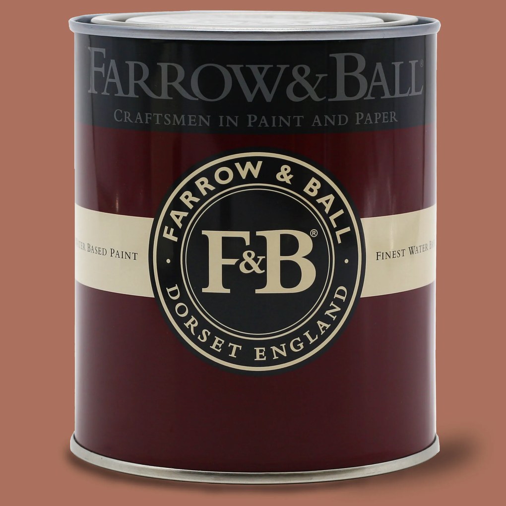 Farrow & Ball Flat Eggshell Archive Colour - Fox Red 48 - 2,5l