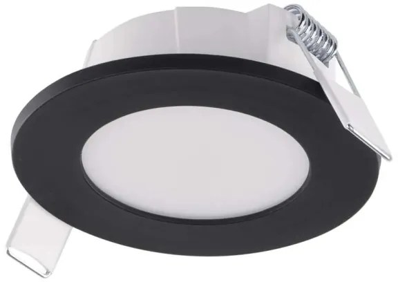 LED lampada da incasso bagno LORI LED/4,5W/230V IP65 2700/4000K nero
