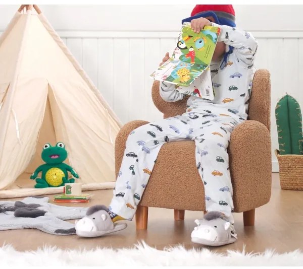 Poltroncina per bambini TOBI marrone