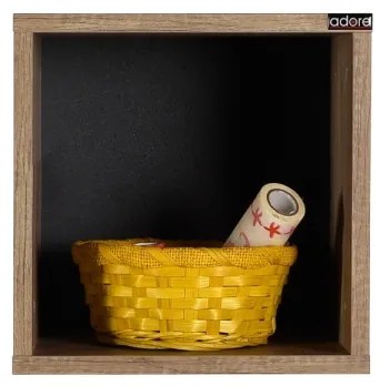 Mensola 33x33 cm marrone