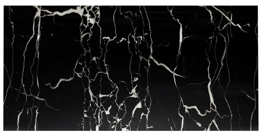 Set di 6 adesivi murali 60x30 cm Nero Marquina - SP TREND