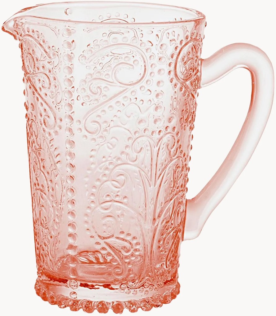 Caraffa in vetro strutturato Garden, 1.35 L