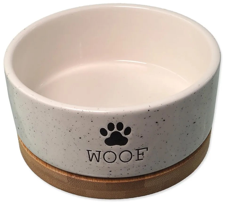 Ciotola per cani in ceramica ø 13 cm Dog Fantasy WOOF - Plaček Pet Products