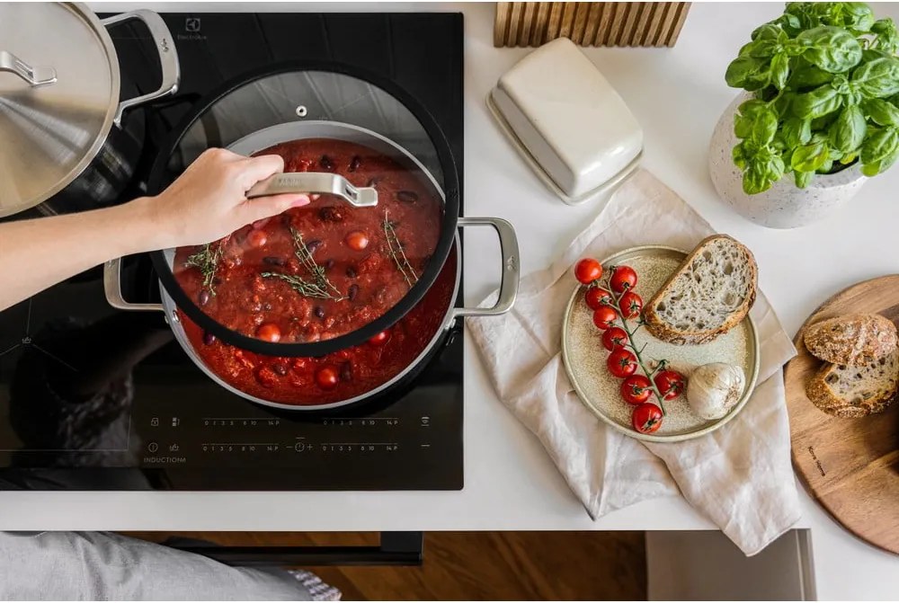 Padella con coperchio/con superficie in ceramica ø 28 cm tegame Meda 3.0 – FABINI