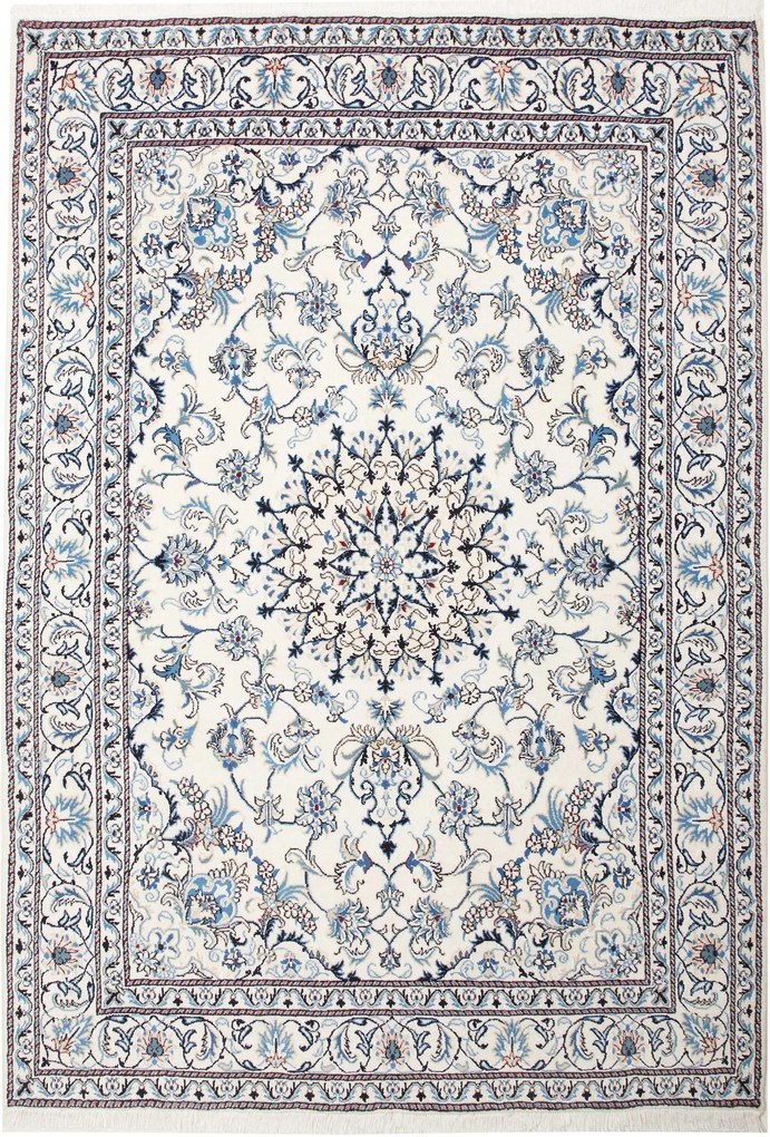 Nain Tappeto persiano 160x250 Beige (Iran) Annodato A Mano
