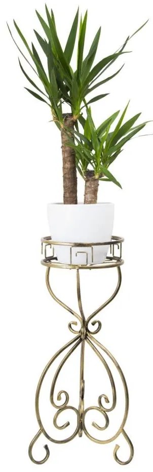 Portafiori 76x32 cm oro