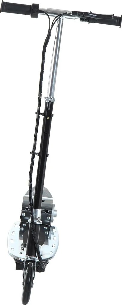 Monopattino Elettrico per Bambini 120W Pieghevole con Freno e Cavalletto Nero...