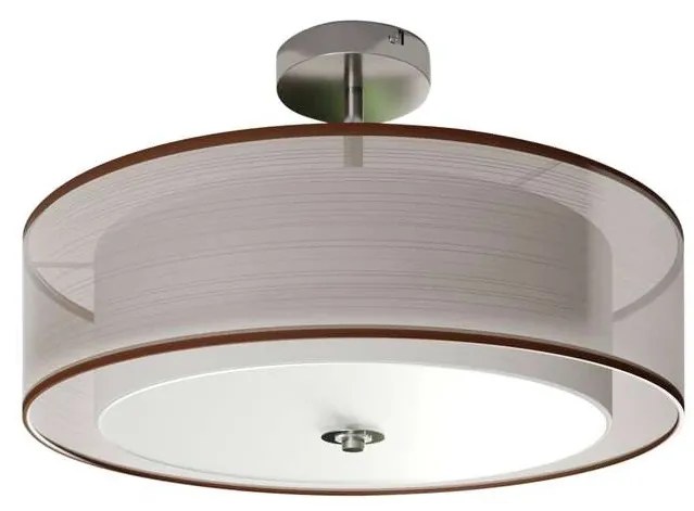 Lindby - Pikka LED Plafoniera Brown/White Lindby