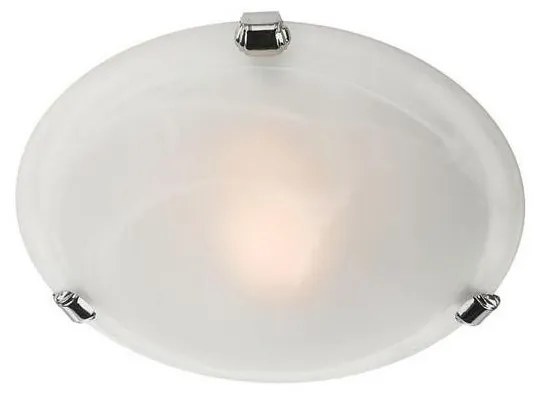 Redo 05-677 - Plafoniera VIRGINIA 1xE27/42W/230V diametro 25 cm bianco