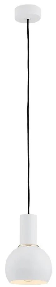 Argon 4215 - Lampadario a sospensione con filo SINES 1xE27/15W/230V d. 14 cm bianco