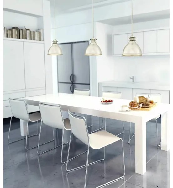 Westinghouse 6326940  - Lampada a sospensione su asta MORRISON 1xE27/60W/230V