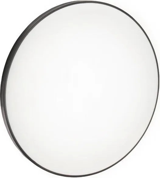 Plafoniera LED 32W IP54 Bianco Variabile CCT Ø380mm Doppia Cornice