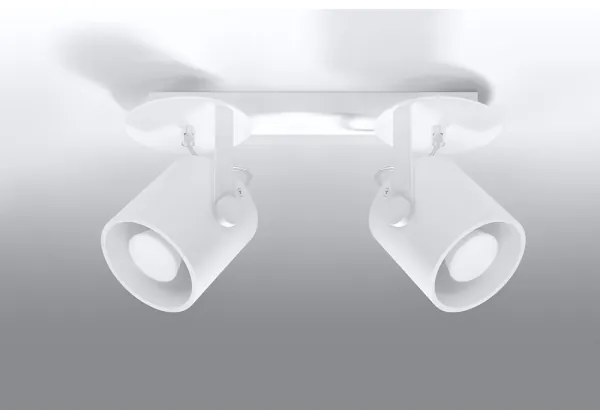 Faretto LAROSA 2 2xGU10/40W/230V bianco