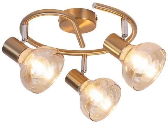 Rabalux 5549 - Faretto HOLLY 3xE14/40W/230V oro