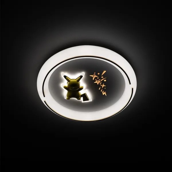 Brilagi - Plafoniera LED per bambini THUNDER LED/90W/230V 3000/4500/6000K