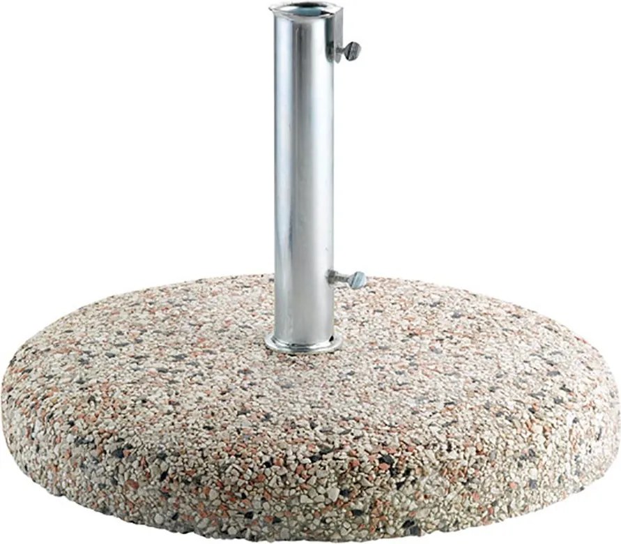 Base per Ombrellone da Giardino Ø55 in Graniglietto 50Kg Vorghini UnShake...