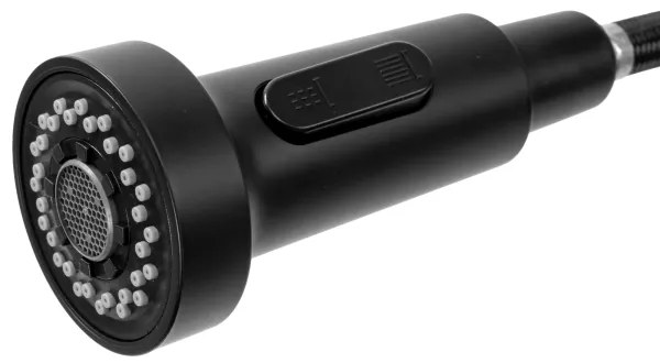 REA-B4820 - Miscelatore da cucina con doccetta estraibile COLIN 42,5 cm nero