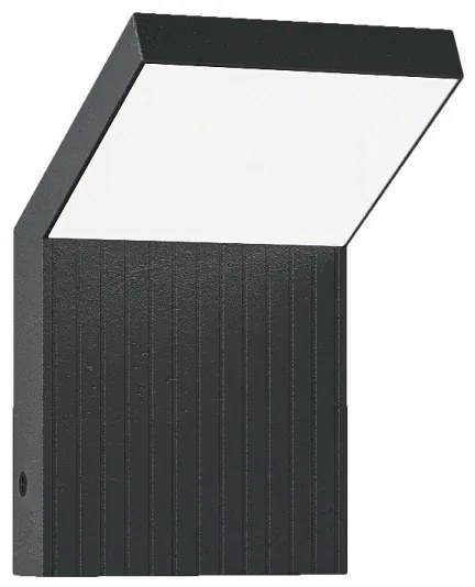 Brilagi - Lampada da parete a LED per esterni RIANO LED/8W/230V Antracite IP65
