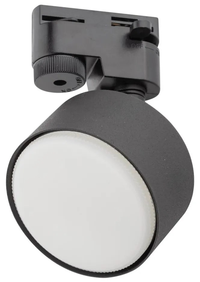 Faretto per sistema a binario AVIA 1xGX53/15W/230V nero