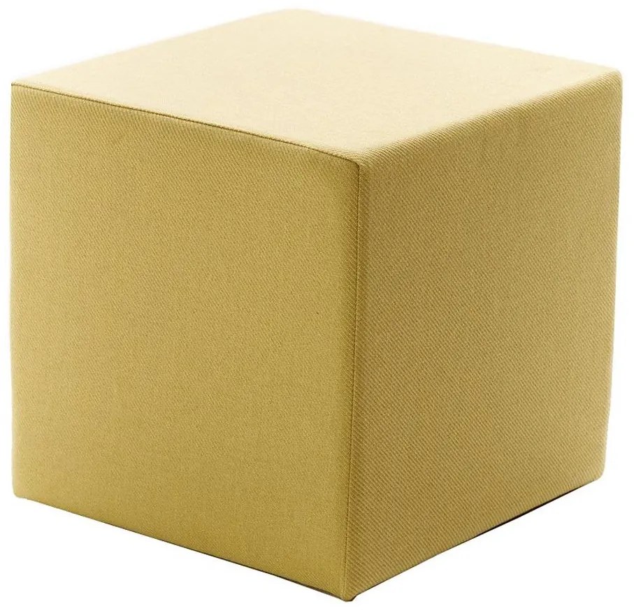 Sgabello CUBI 40x40 cm giallo