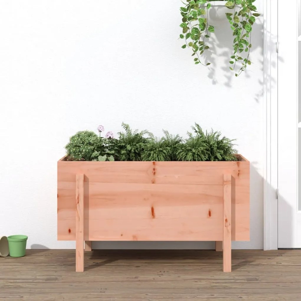 Fioriera Rialzata Giardino 101x50x57 Cm Legno Massello Douglas /