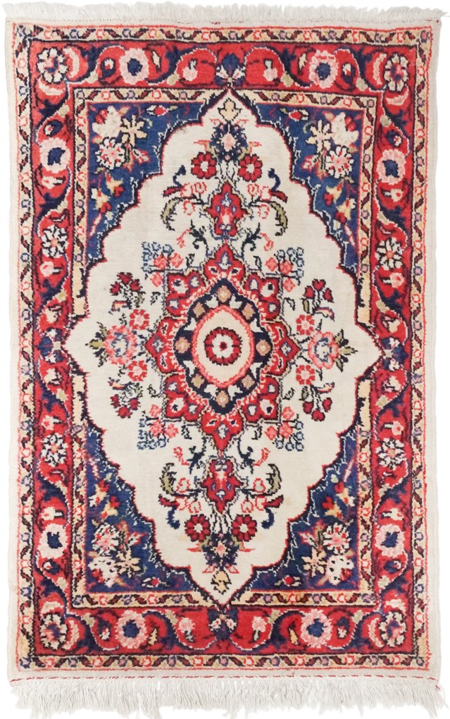 Hamedan Tappeto persiano 90x60 (Iran) Annodato A Mano