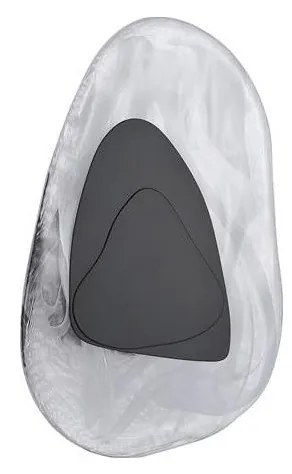 Searchlight 32983BK - Applique da parete LED DESTINY LED/8W/230V nera