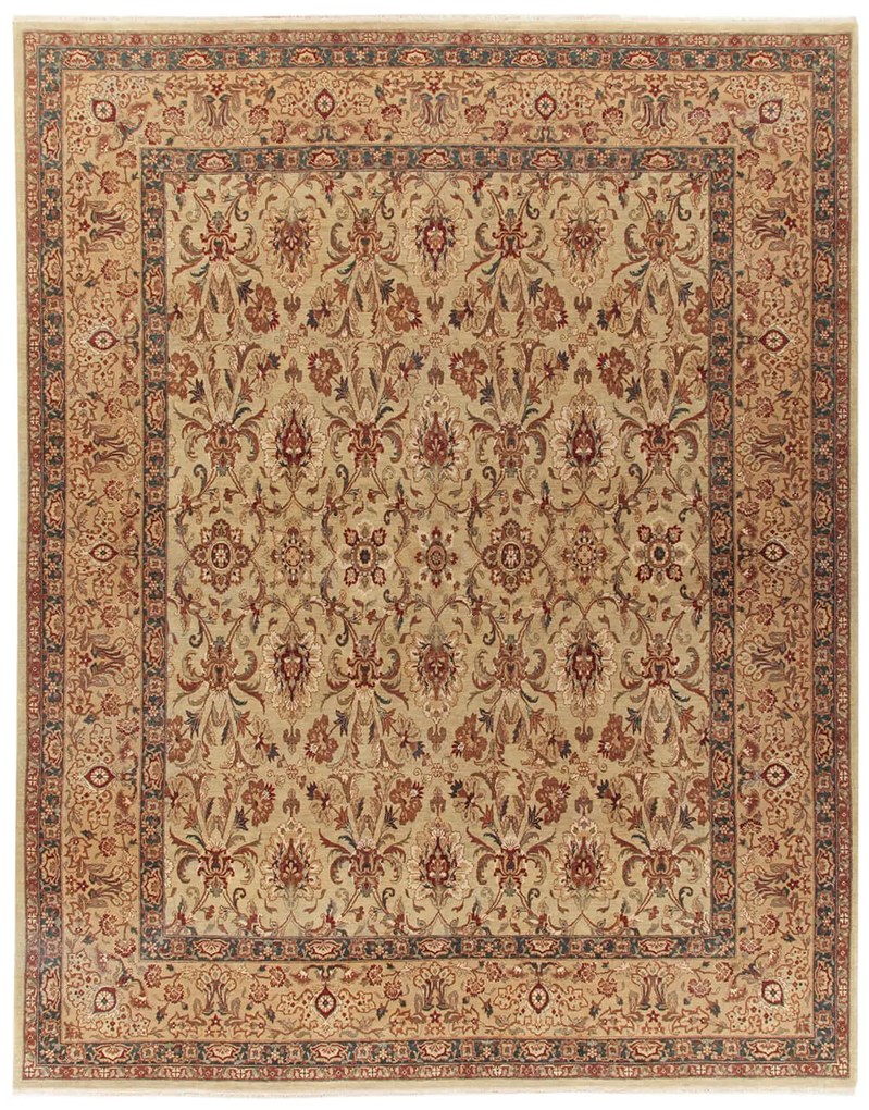 Tabriz Tappeto 300 x 240 (Indian) Annodato A Mano