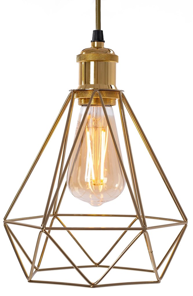 LAMPADA PENSILE DIAMANTE Light Gold 392197