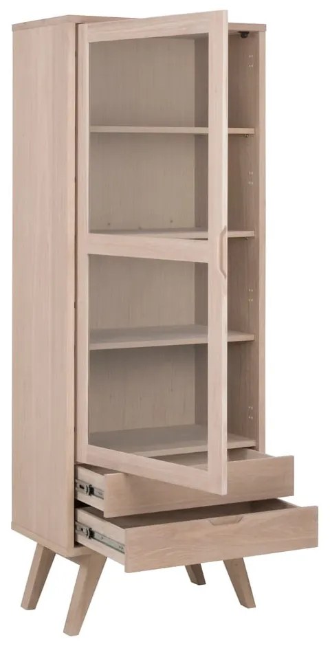 Vetrina in rovere 72x190 cm A-Line - Actona