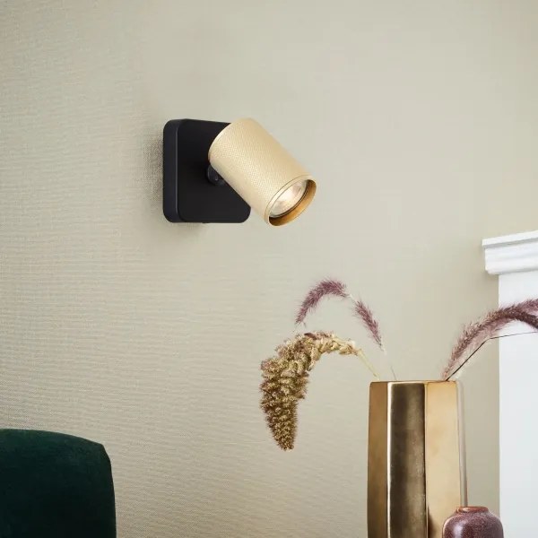 Brilliant - Luce Spot da parete a LED MARTY 1xGU10/5W/230V oro