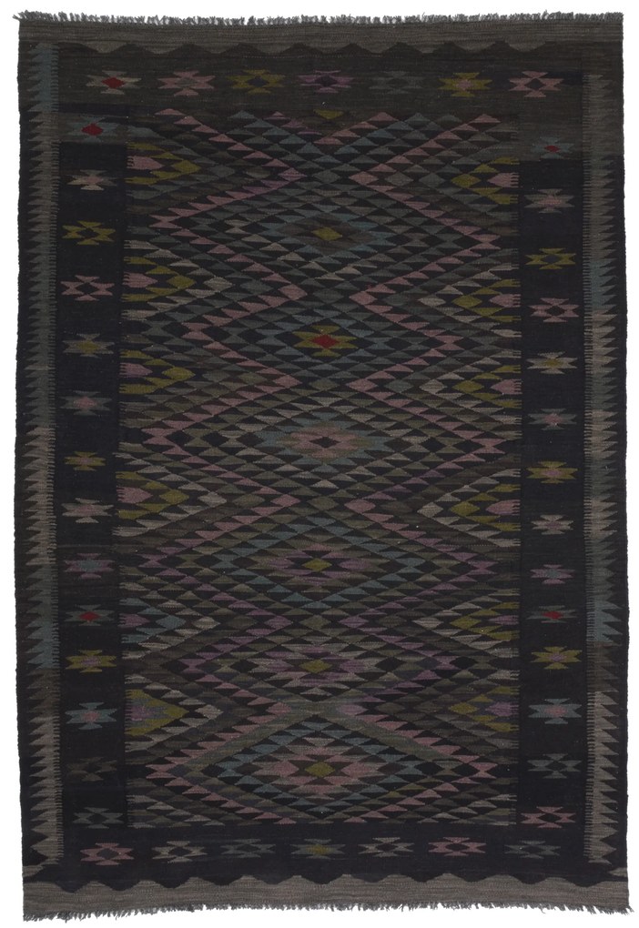 Kilim Tappeto 170x250 (Afghanistan) Tessuto A Mano