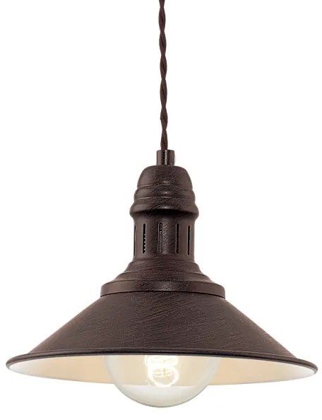 Eglo 49455 - Lampadario STOCKBURY 1xE27/60W/230V