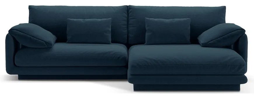 Divano angolare blu scuro (angolo destro) Torino - Micadoni Home