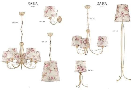 JUPITER 1283-SA3 - Lampada a sospensione SARA 3xE27/60W