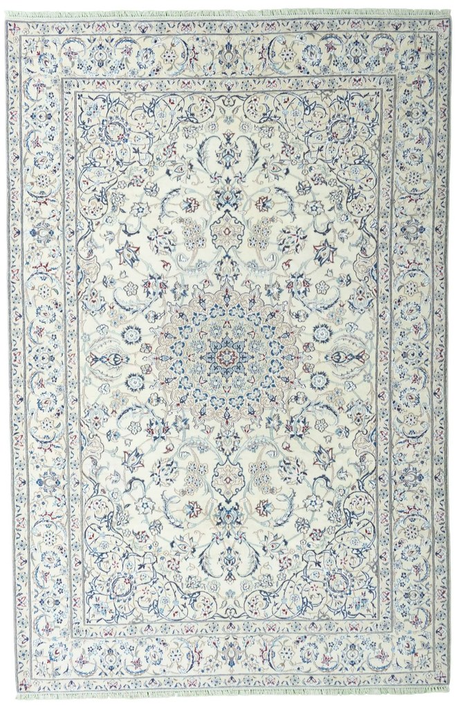 Nain Tappeto 300 x 190 Beige (Iran) Annodato A Mano