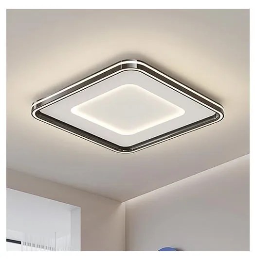 Brilagi - Lampada LED dimmerabile TRIVARO LED/88W/230V 3000-6000K 40x40 cm + telecomando