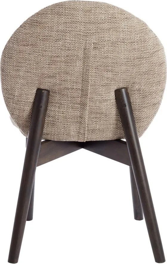 Set di sedie da pranzo beige in imbottito 2 pz Sinosa – Light &amp; Living