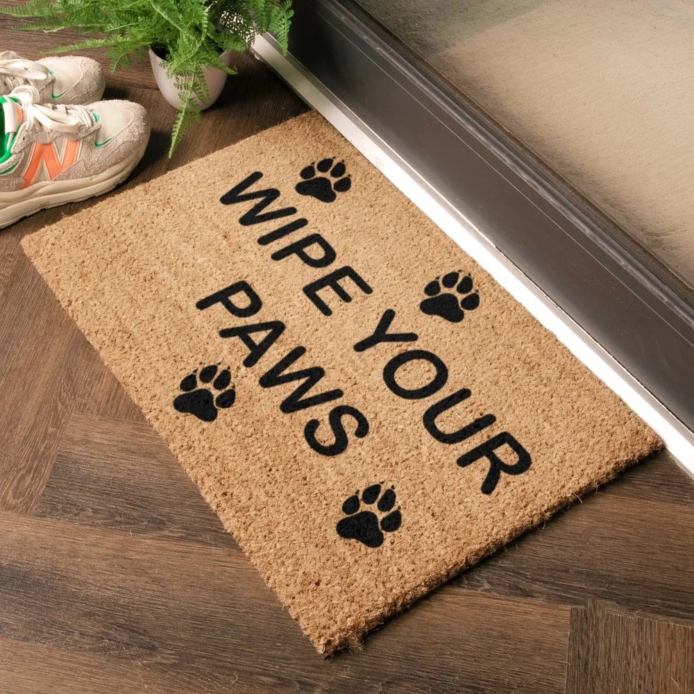 Zerbino in cocco 40x60 cm Wipe Your Paws - Artsy Doormats