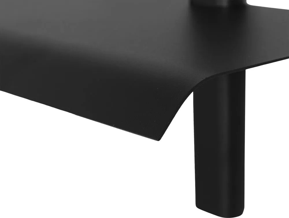 Mensola nera in metallo 60 cm Hola – Spinder Design