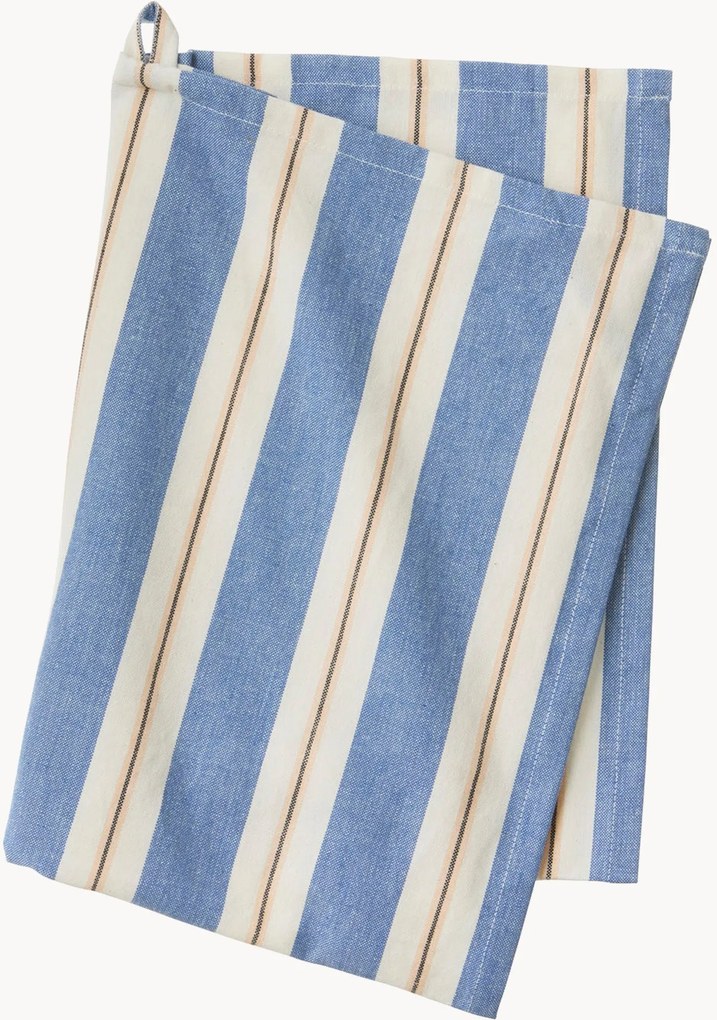 Strofinaccio fatto a mano con righe Palermo