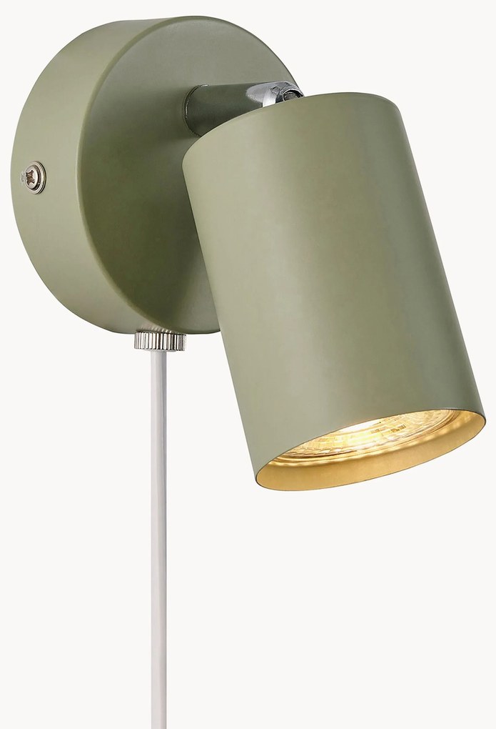 Faretto da parete piccolo con spina Explore