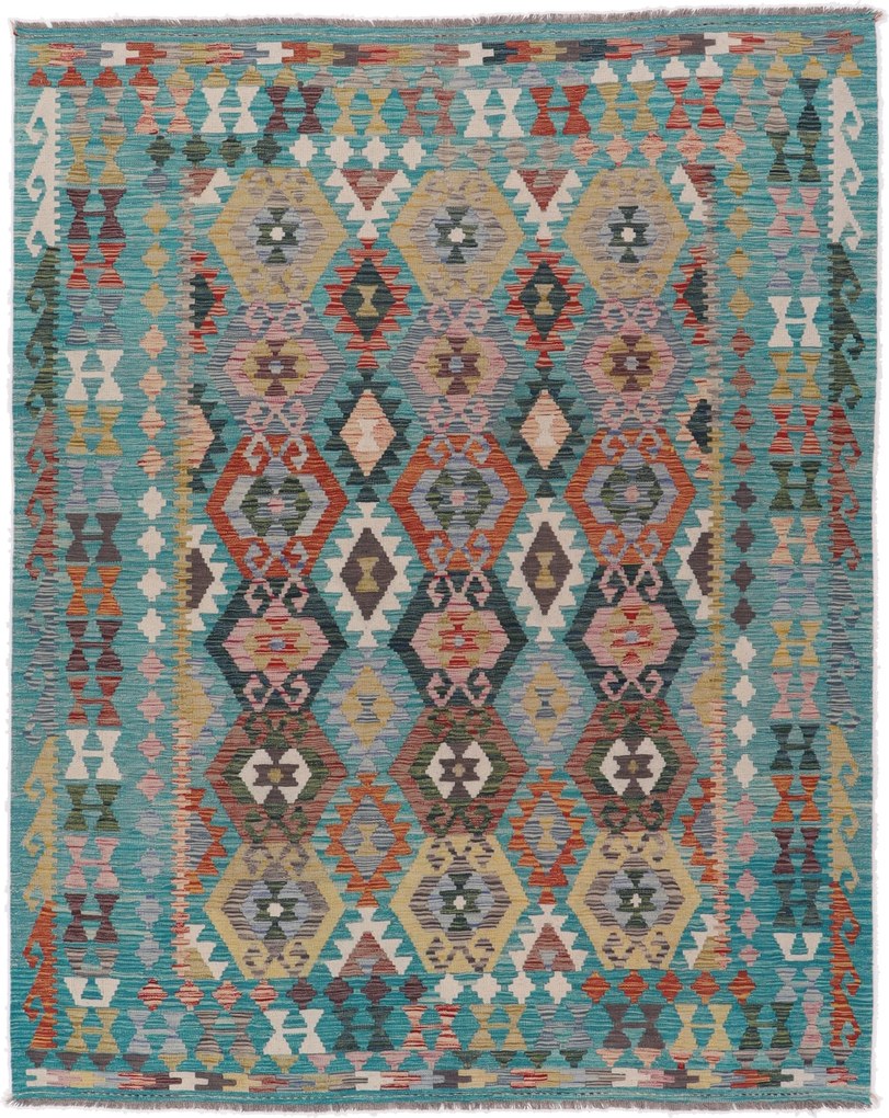 Kilim Tappeto 260x200 (Afghanistan) Tessuto A Mano