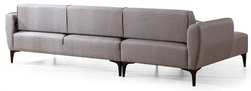 Divano angolare grigio chiaro, angolo sinistro - Belissimo - Balcab Home