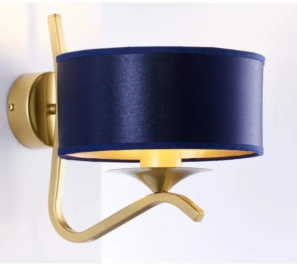 Jupiter 2115 - Lampada da parete KASZMIR 1xE27/15W/230V blu/oro