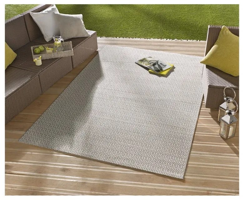 Tappeto grigio per esterni , 200 x 290 cm Coin - NORTHRUGS