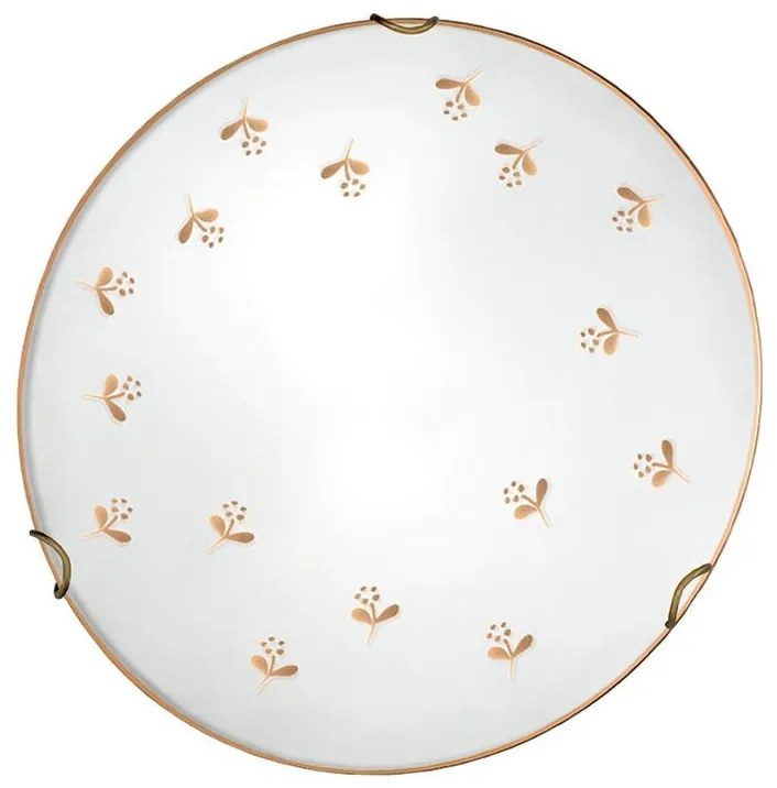 Kolarz 731.11.4.160- Applique da parete NONNA 1xE27/60W/230V Ø 30 cm a forma di fiore, oro rosa