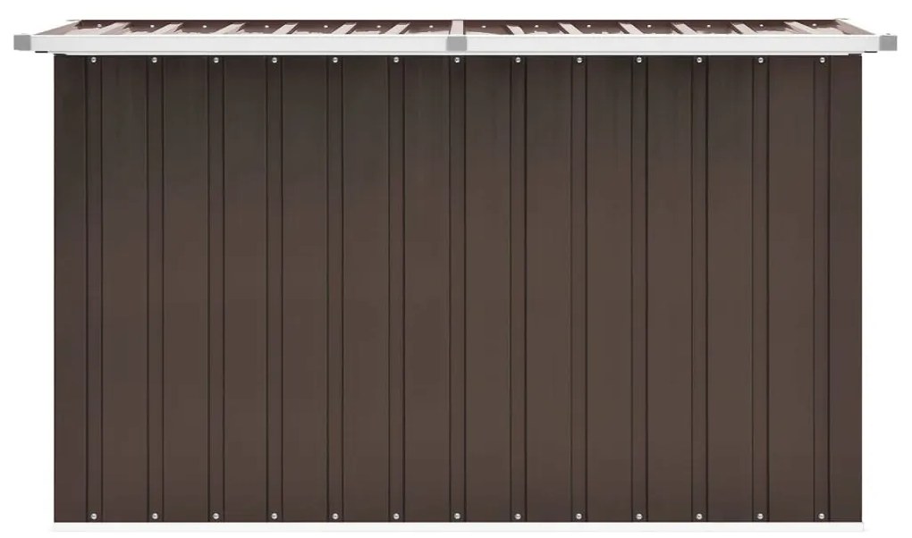 Baule da giardino marrone 149x99x93 cm